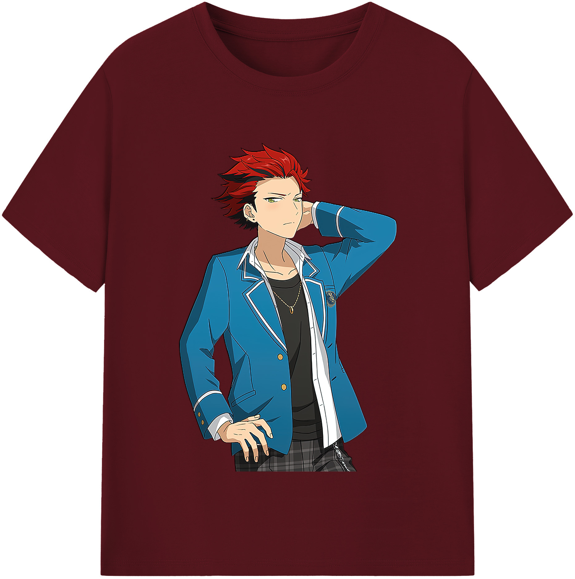 （画像用） あんさんぶるスターズ! Ensemble Stars 綿100％半袖Tシャツ（フロントプリント）